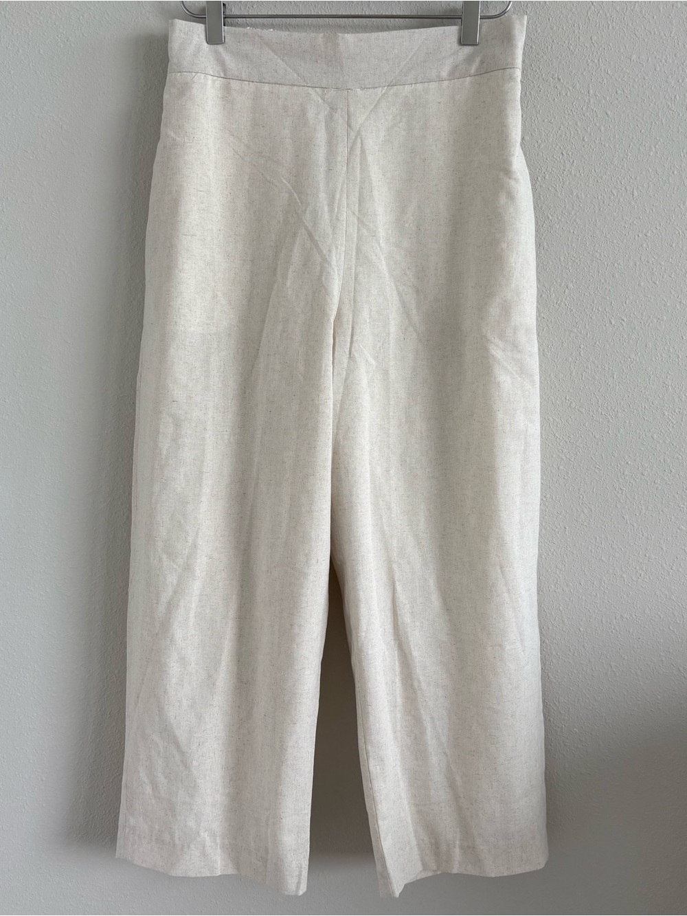 Linen blend pants